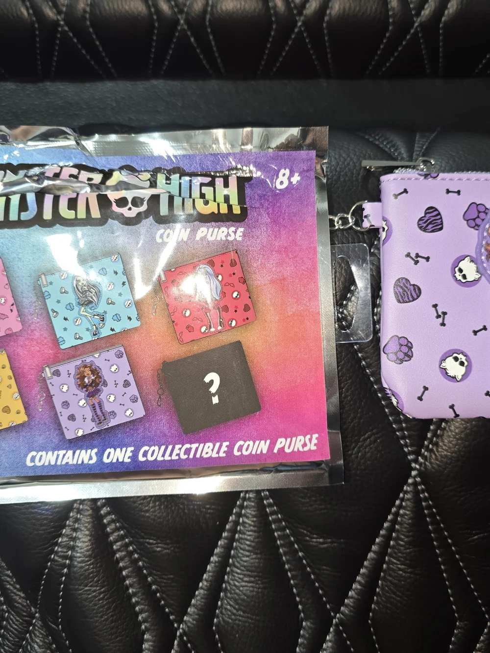 Monster High Collectible Purple Coin Purse